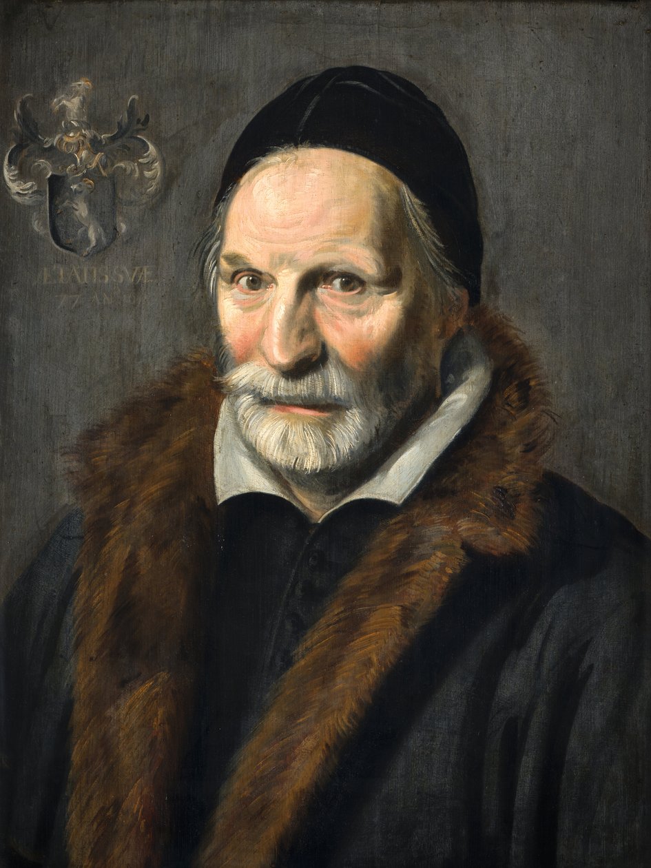 Portret van Jacobus Hendricksz Zaffius door Frans Hals