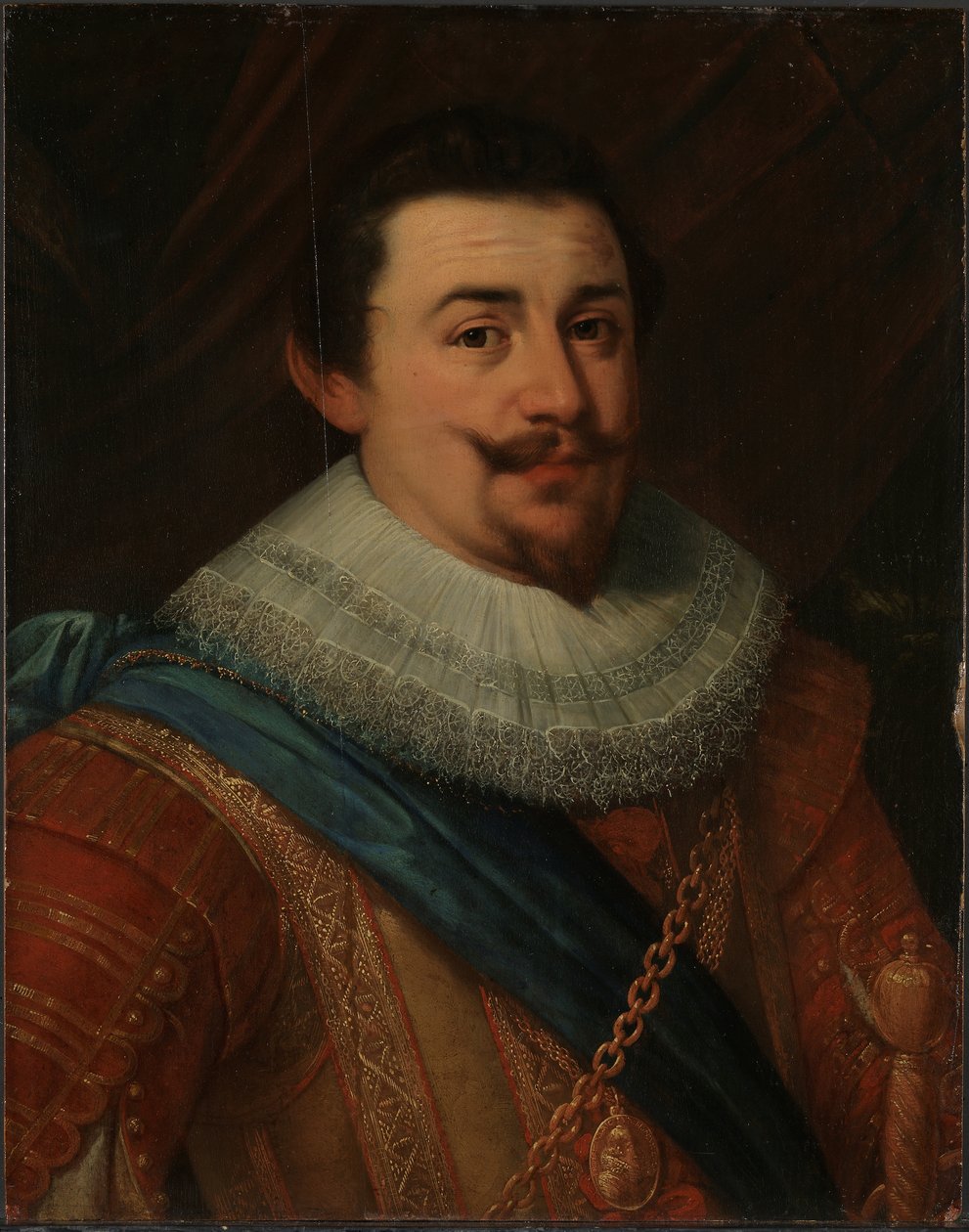 Portret van een generaal door Frans Hals