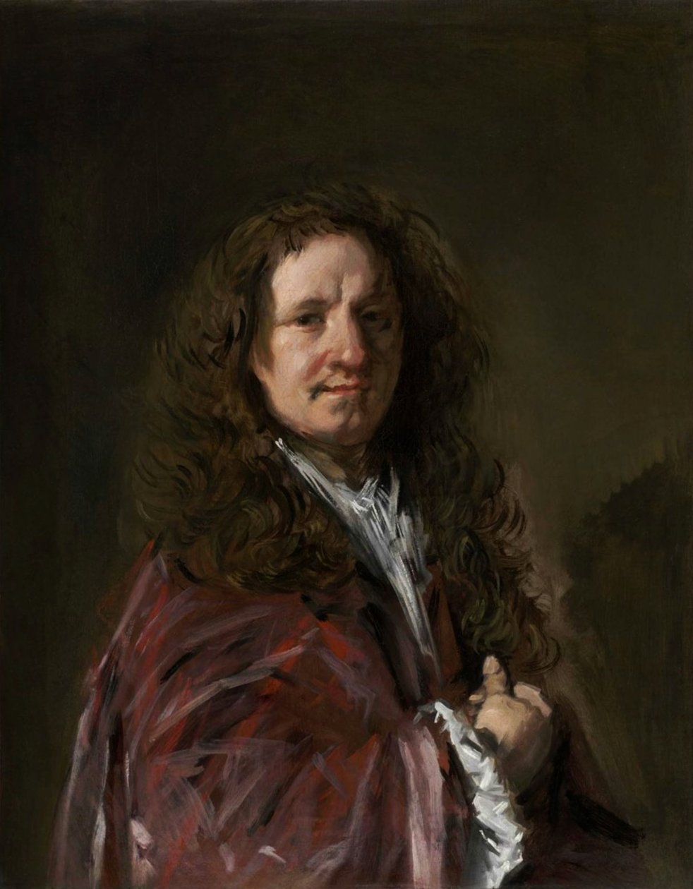 Portret van een man door Frans Hals