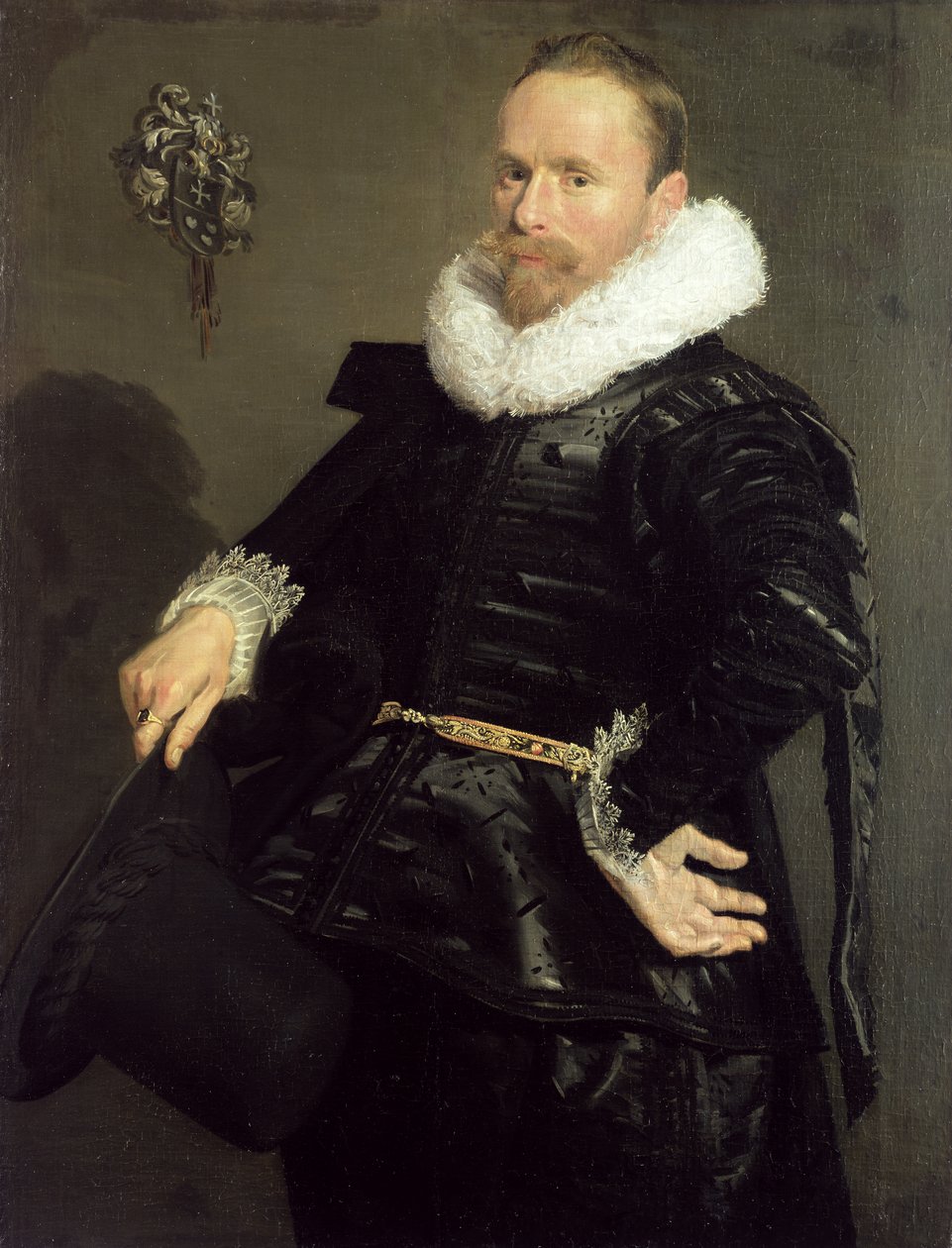 Portret van een man door Frans Hals