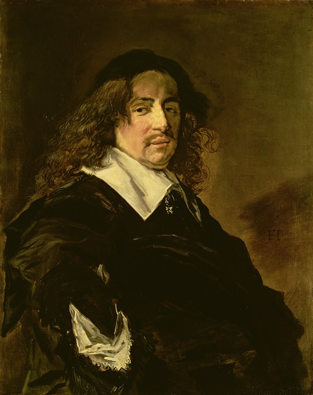Portret van een Man, c.1660 door Frans Hals