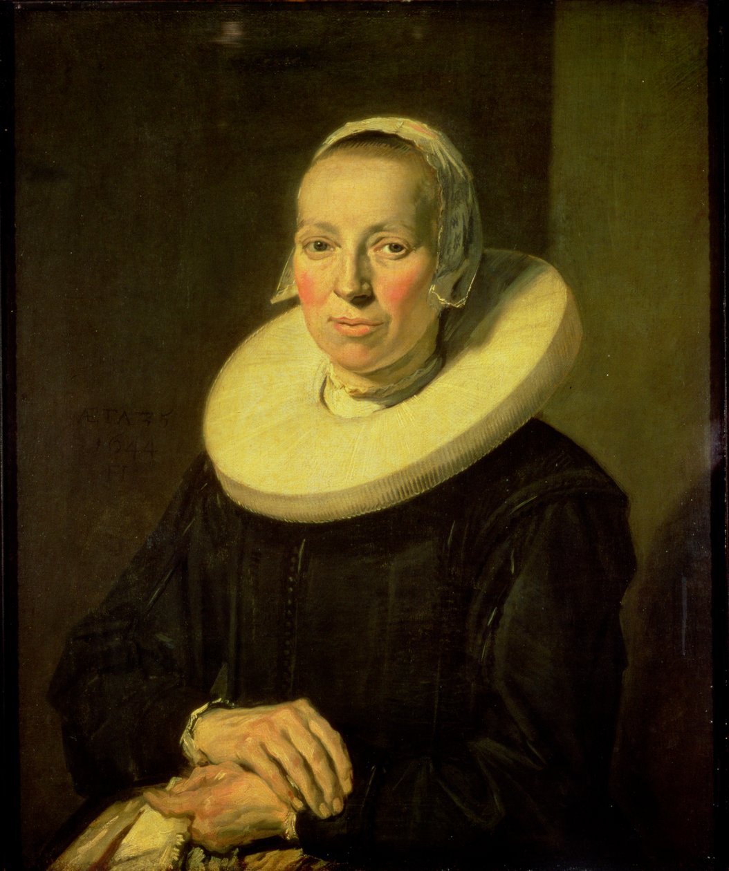 Portret van een vrouw, 1644 door Frans Hals