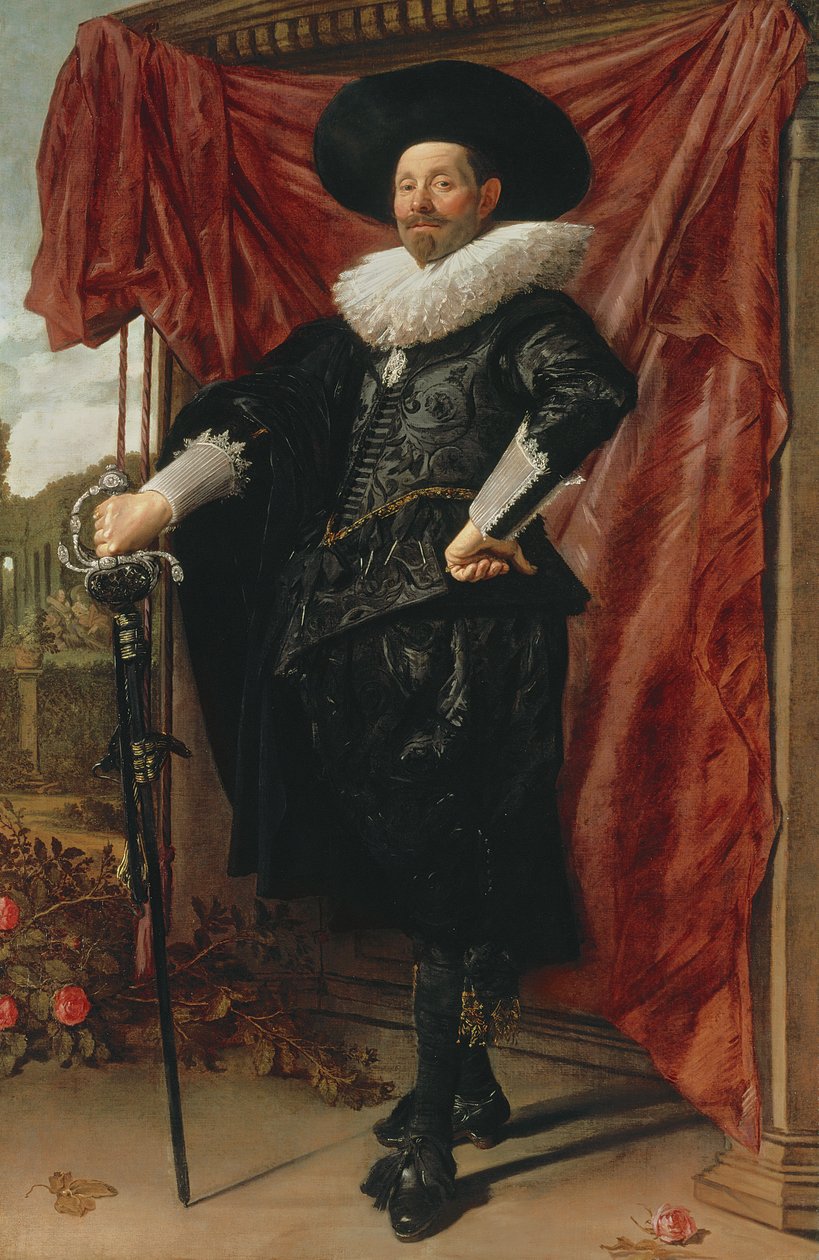 Willem Van Heythuyzen, ca.1625 door Frans Hals