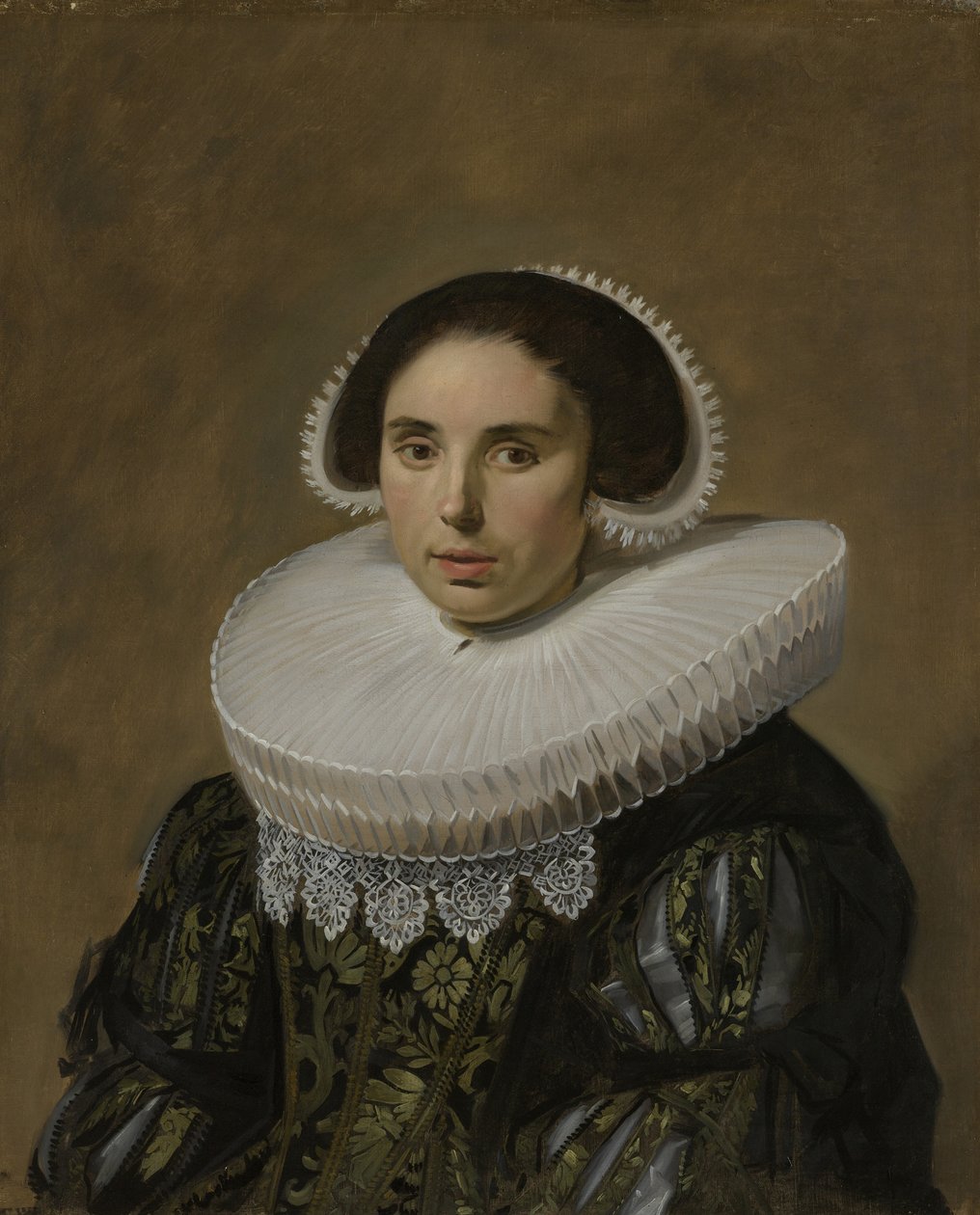 Portret van een Vrouw, 1635 door Frans I Hals