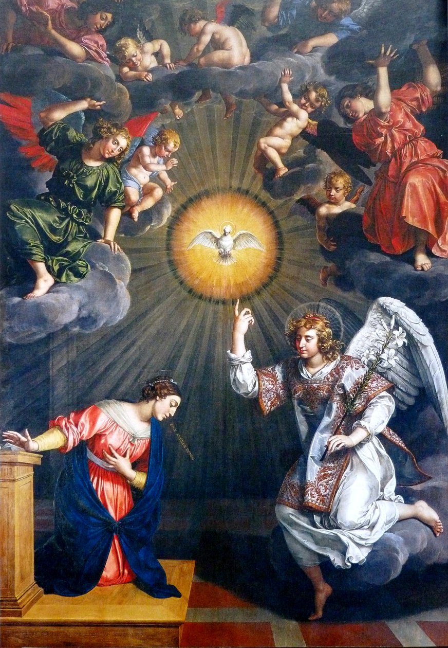 Aankondiging door Frans Pourbus the Younger