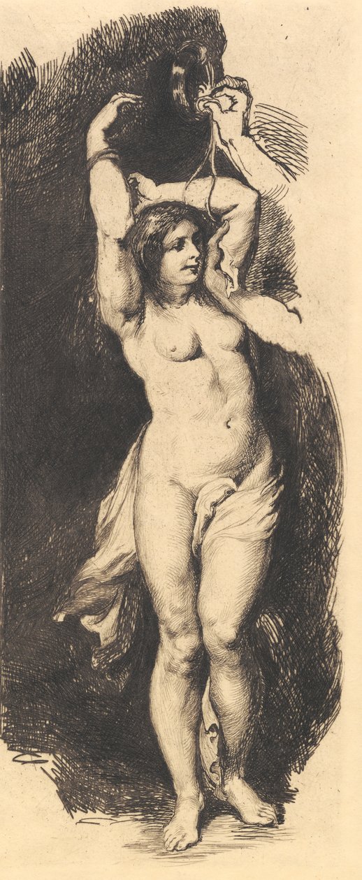 Andromeda, naar Rubens door Frans Schwartz