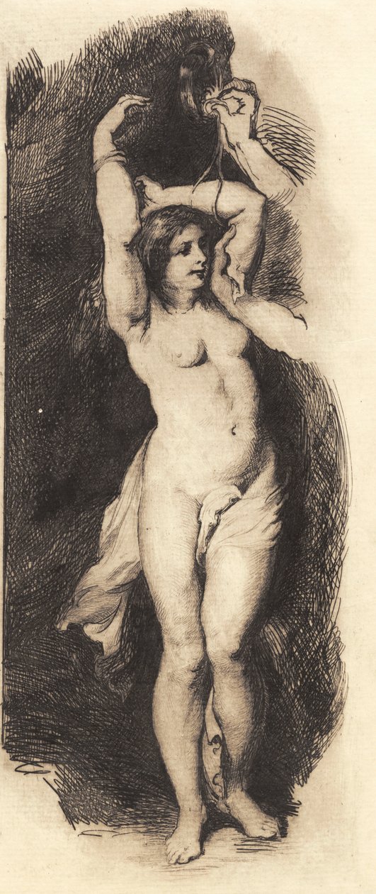 Andromeda, naar Rubens door Frans Schwartz
