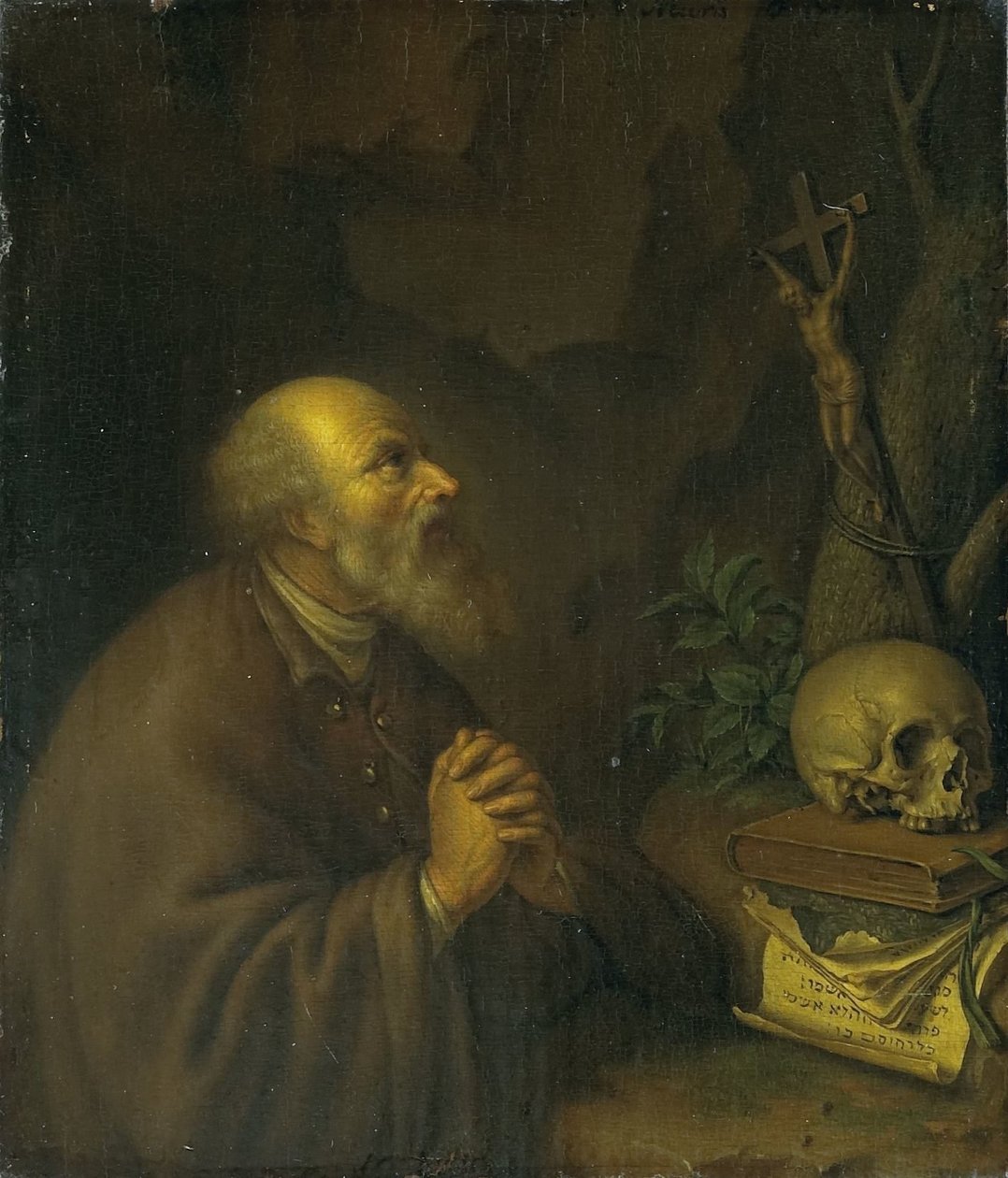 De kluizenaar door Frans van Mieris (II)