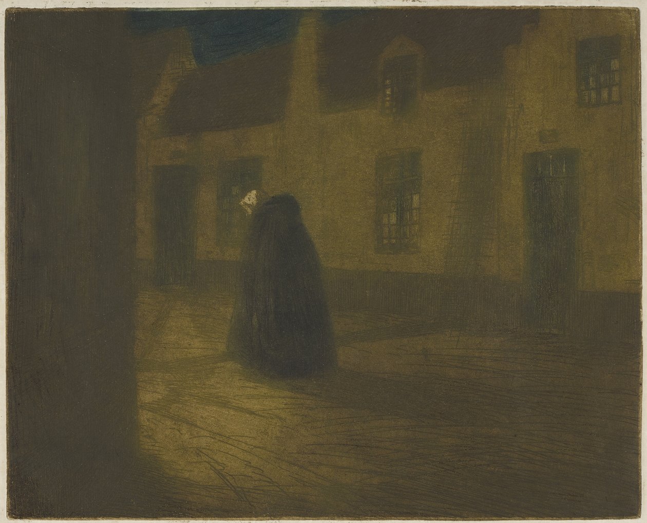 Nocturno (Brugge) door František Šimon
