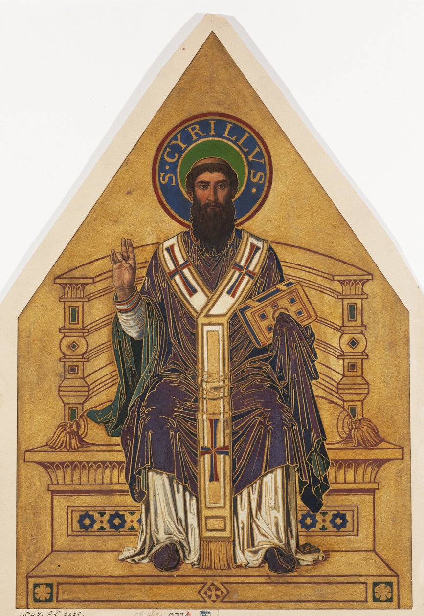 Sint Cyrillus door Frantisek Sequens