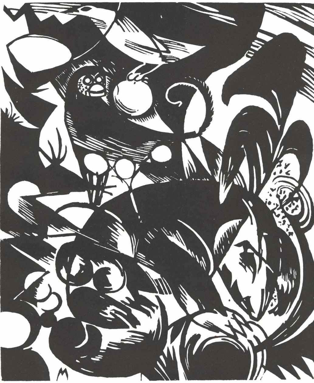 Scheppingsverhaal door Franz Marc