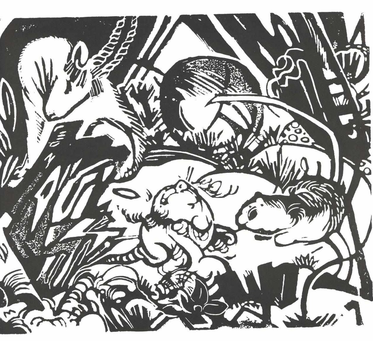 Dierenlegende door Franz Marc