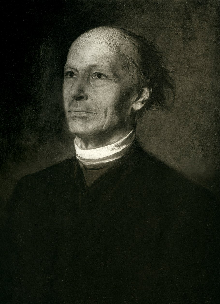 Bisschop Strossmayer door Franz Seraph von Lenbach