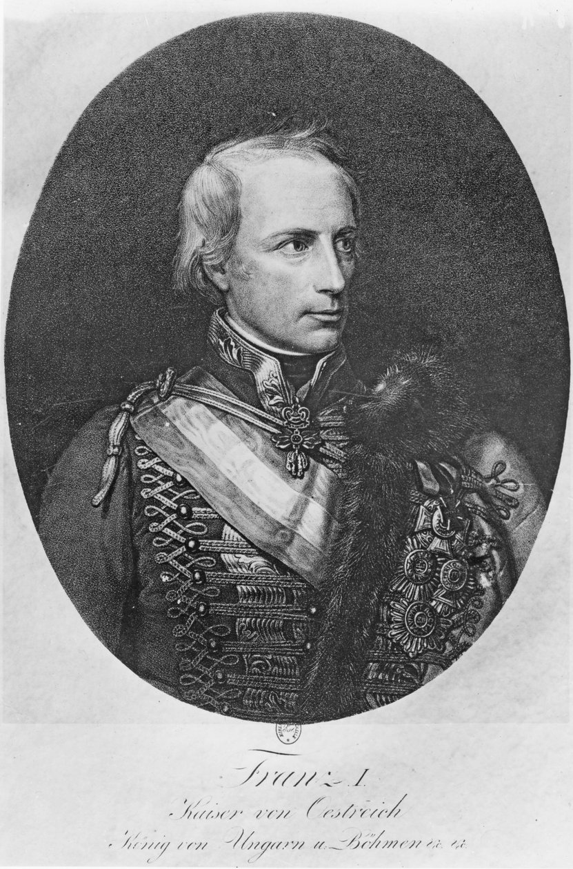 Francis I van Oostenrijk door Franz Xaver Winterhalter