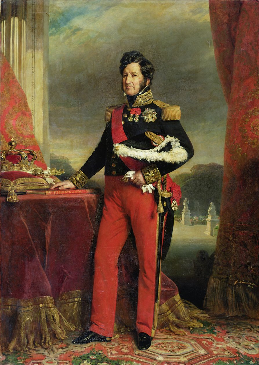 Louis-Philippe I (1773-1850), Koning van Frankrijk door Franz Xaver Winterhalter