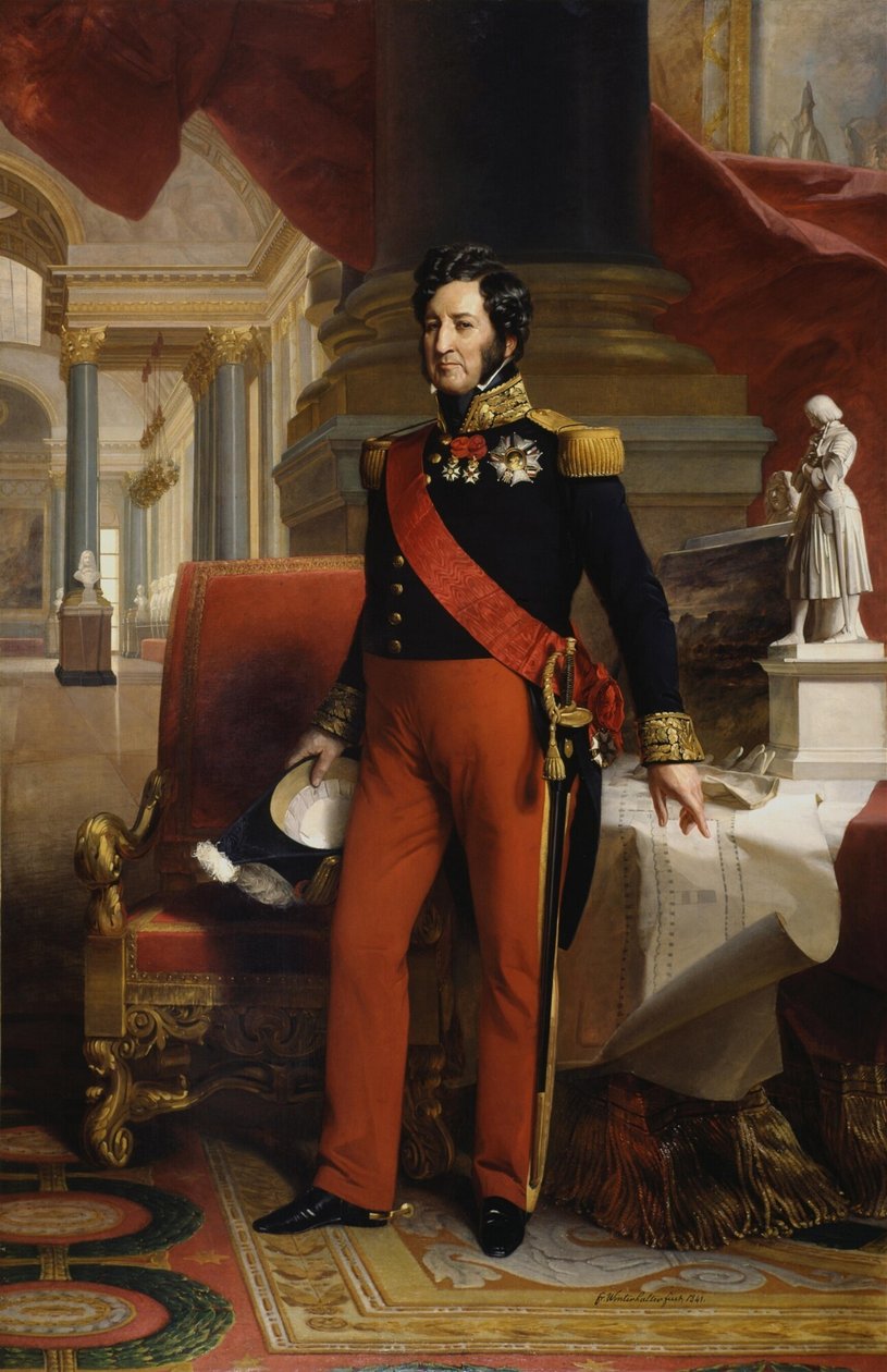 Louis-Philippe I door Franz Xaver Winterhalter