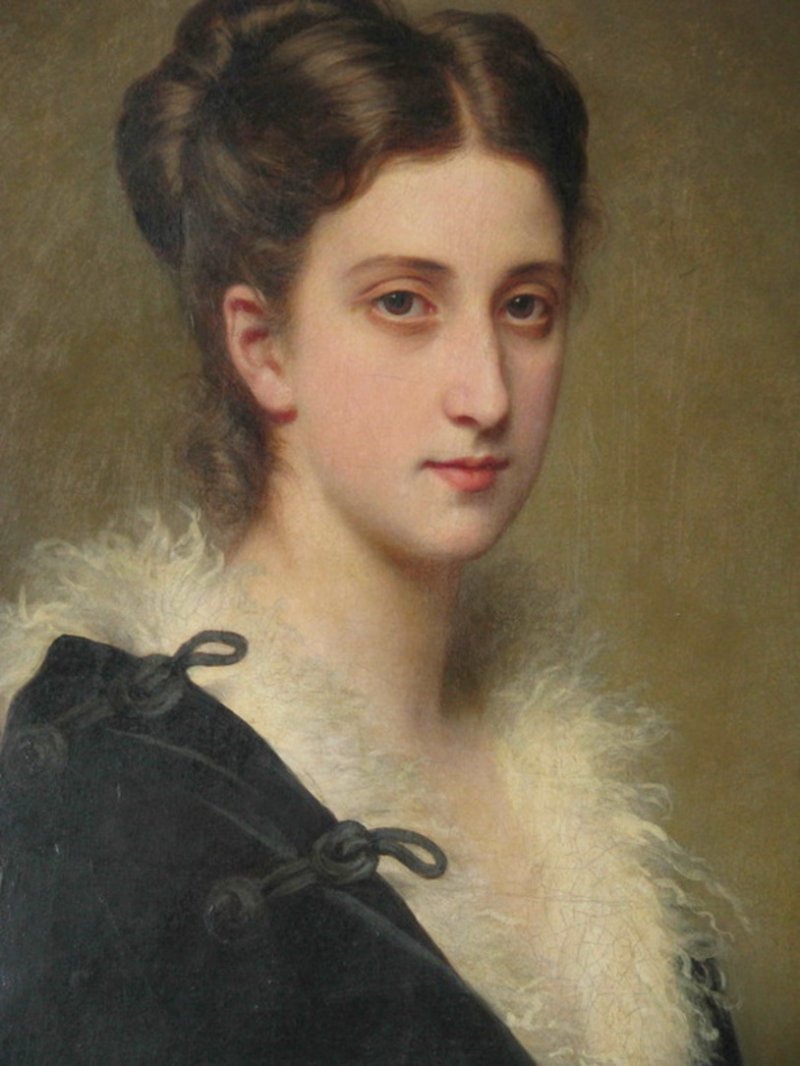 Maria Demidova (Mescherskaja) door Franz Xaver Winterhalter