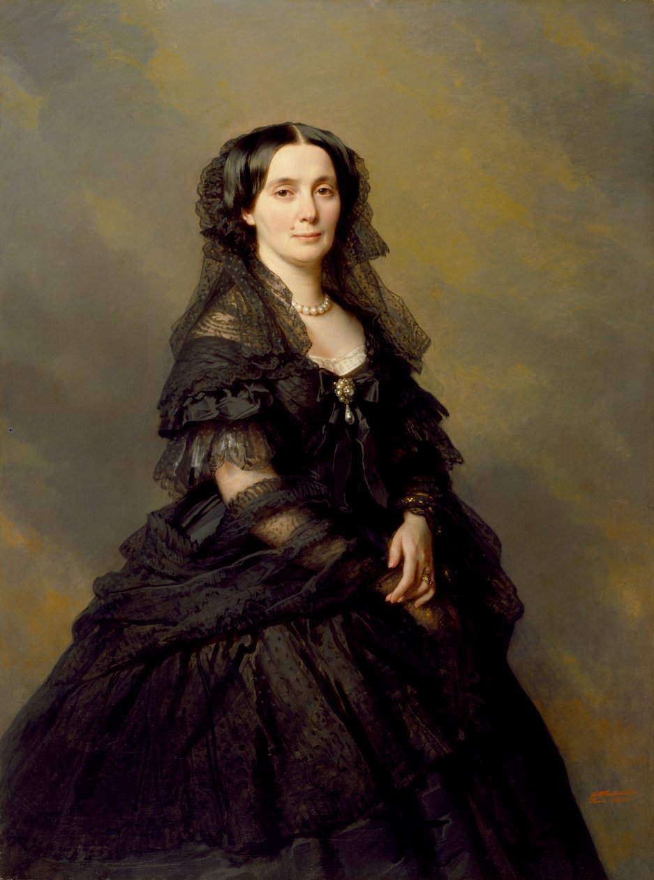 Prinses Kotschoubey door Franz Xaver Winterhalter