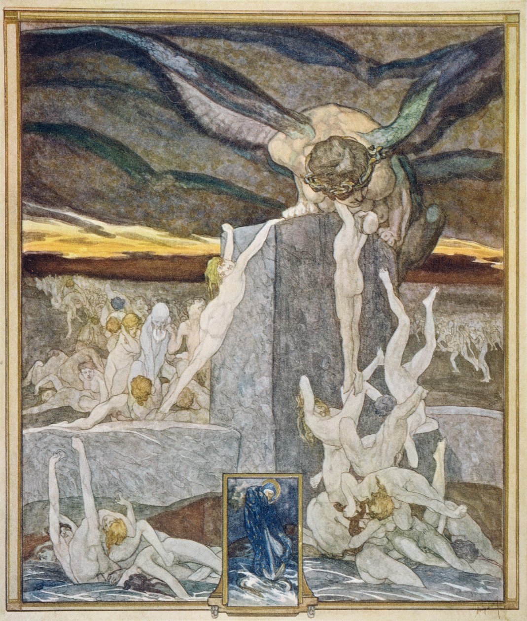 Illustratie uit Dante
