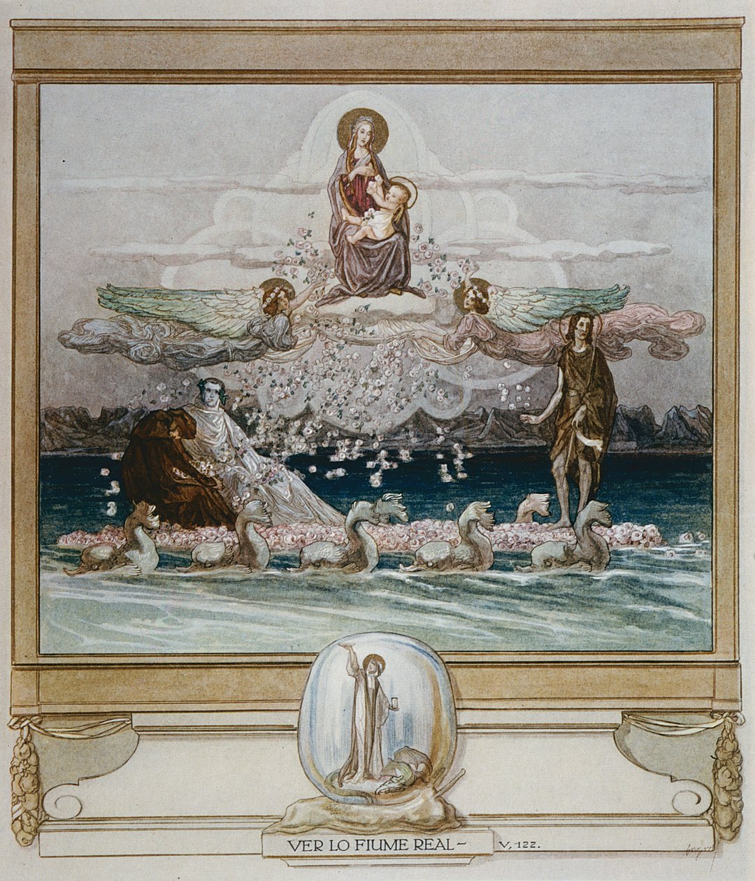 Illustratie uit Dante