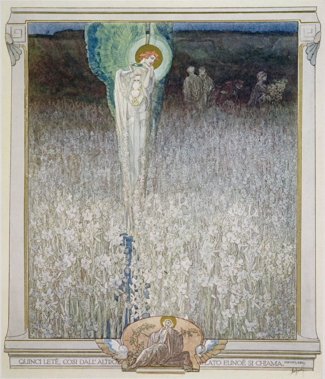 Illustratie uit Dante
