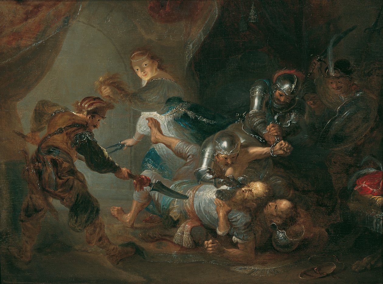De verblinding van Samson door Franz Anton Maulbertsch