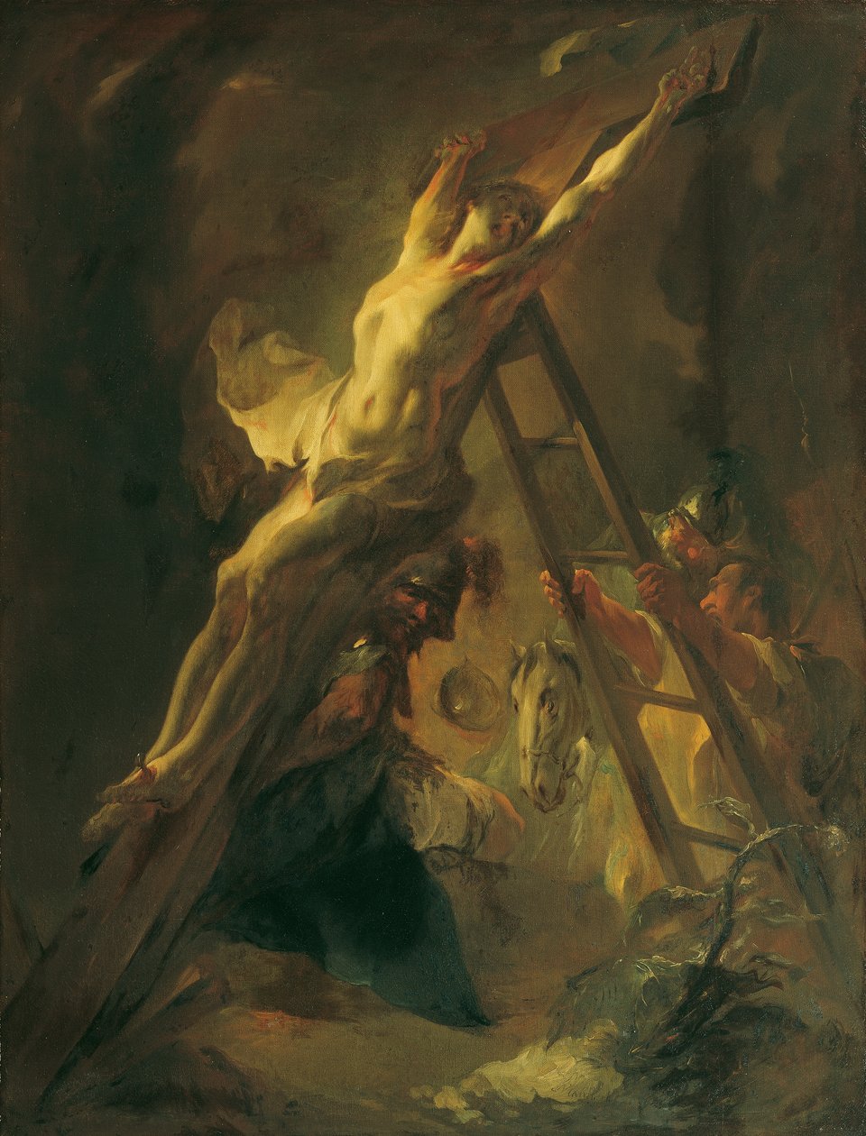 De Kruisoprichting door Franz Anton Maulbertsch