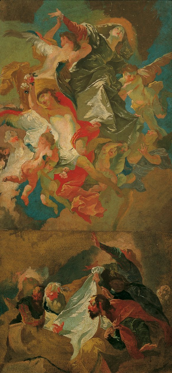 Hemelvaart van Maria door Franz Anton Maulbertsch