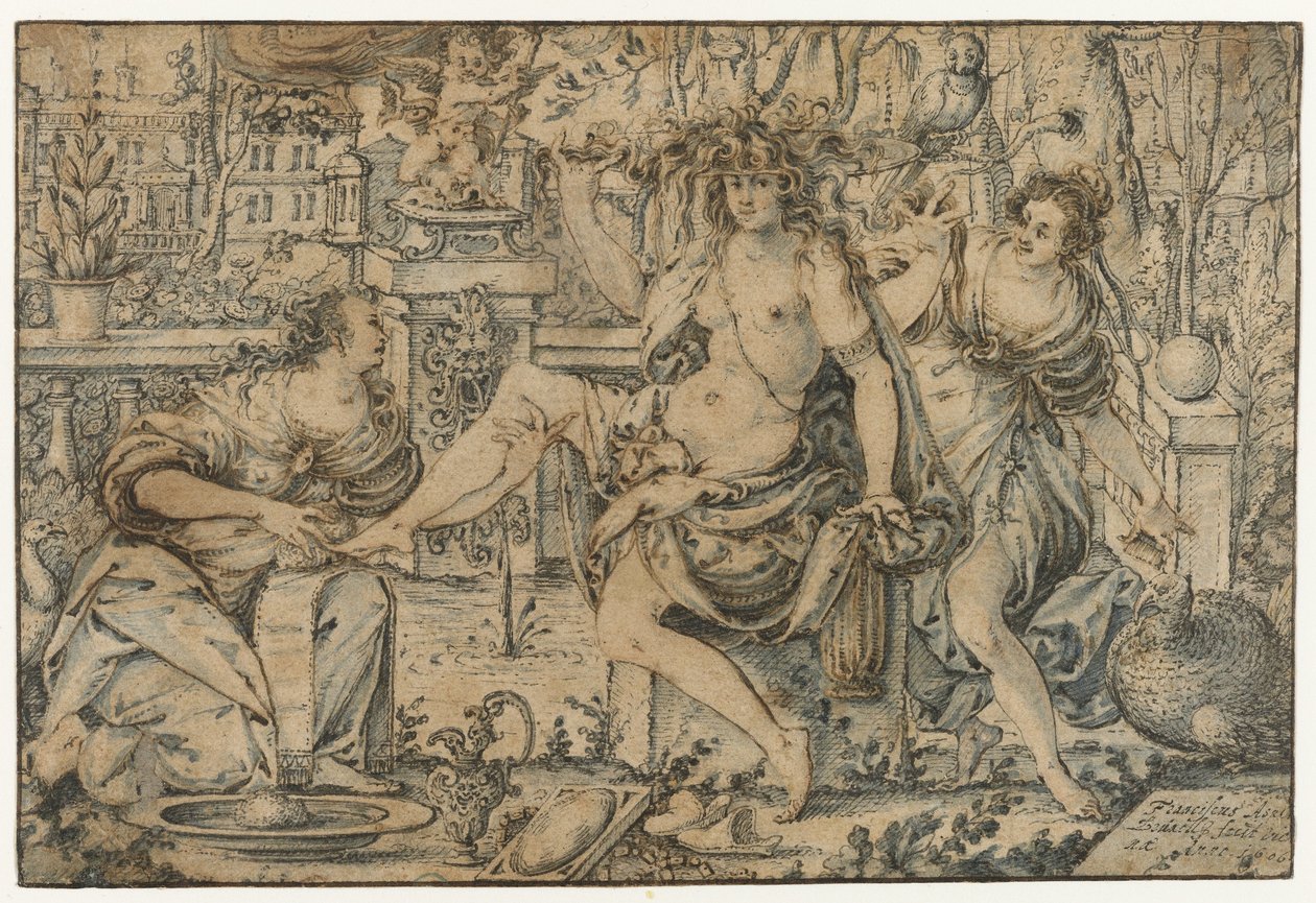 Allegorie op de IJdelheid door Franz Aspruck
