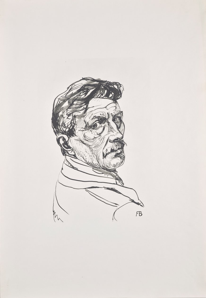 Zelfportret door Franz Barwig d. Ä.