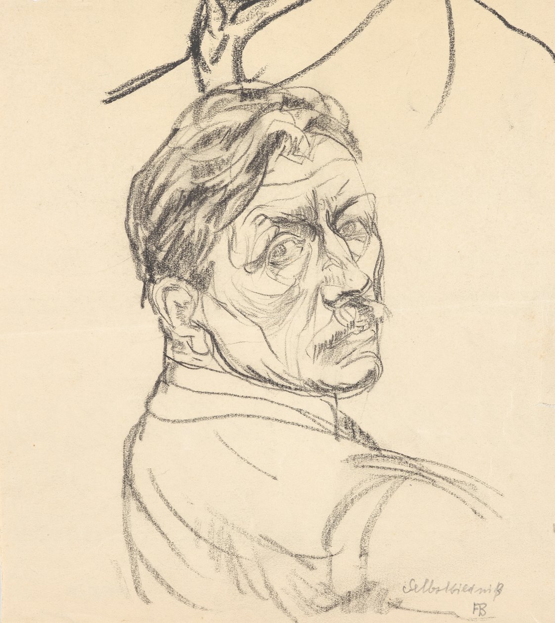 Zelfportret door Franz Barwig d. Ä.