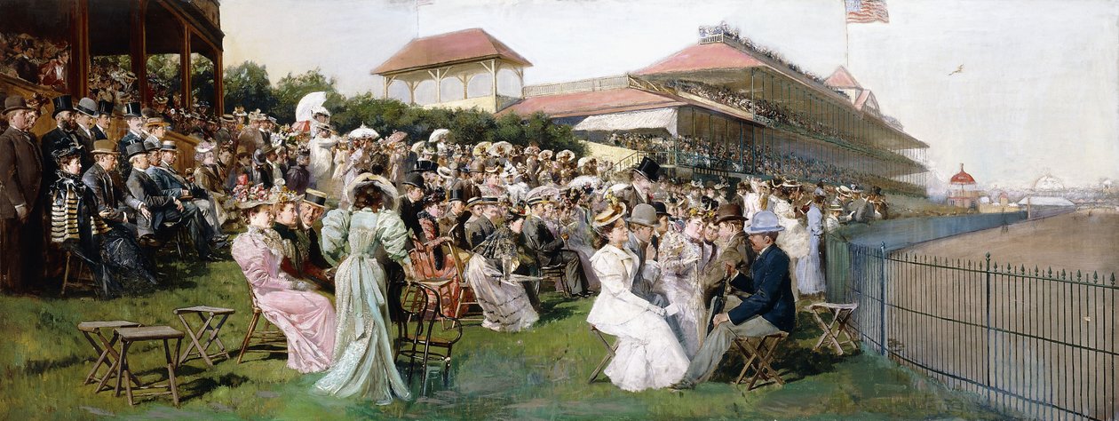 Washington Park Club, Chicago, 1892 door Franz Dvorak