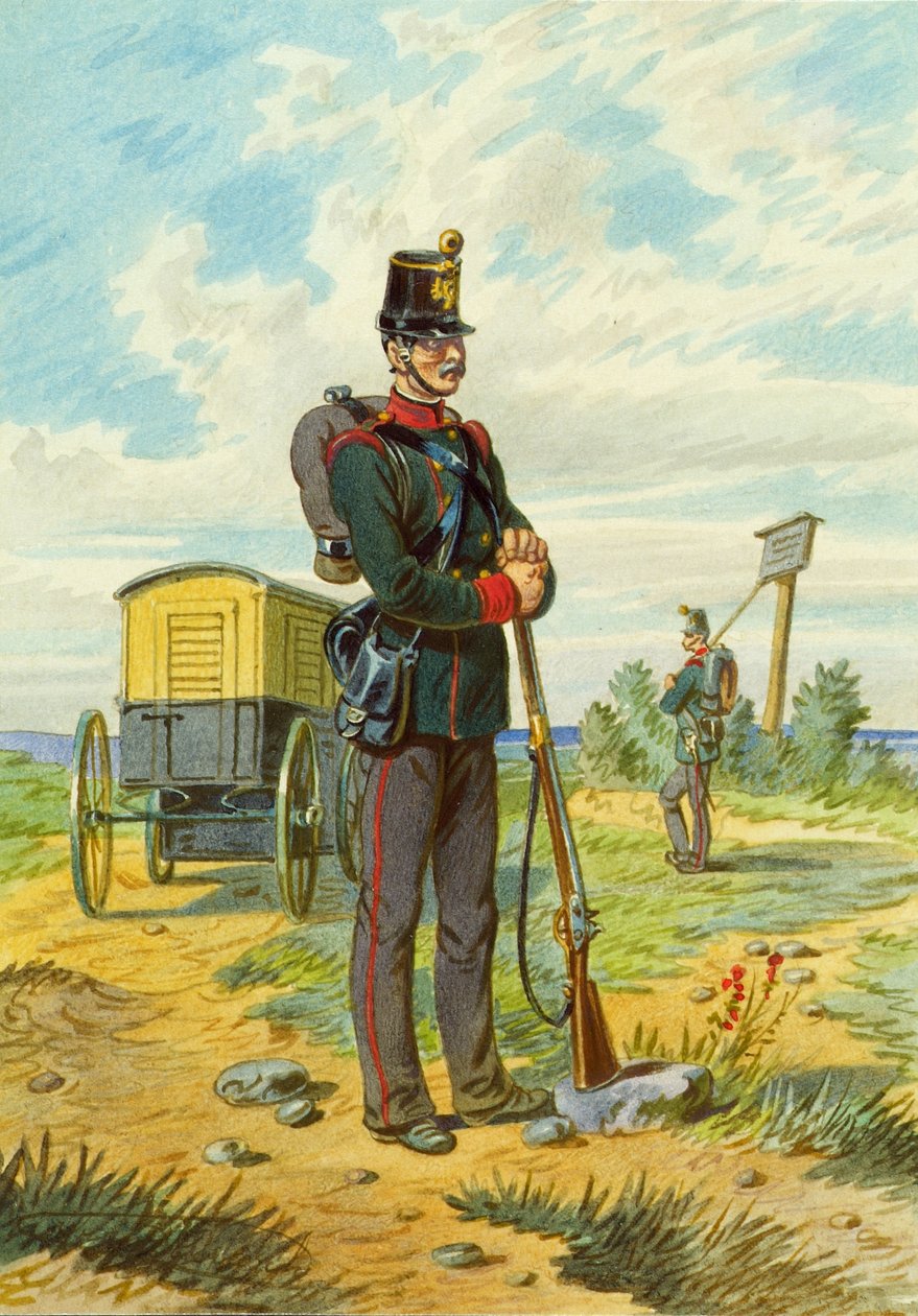 Soldaat door Franz Gerasch