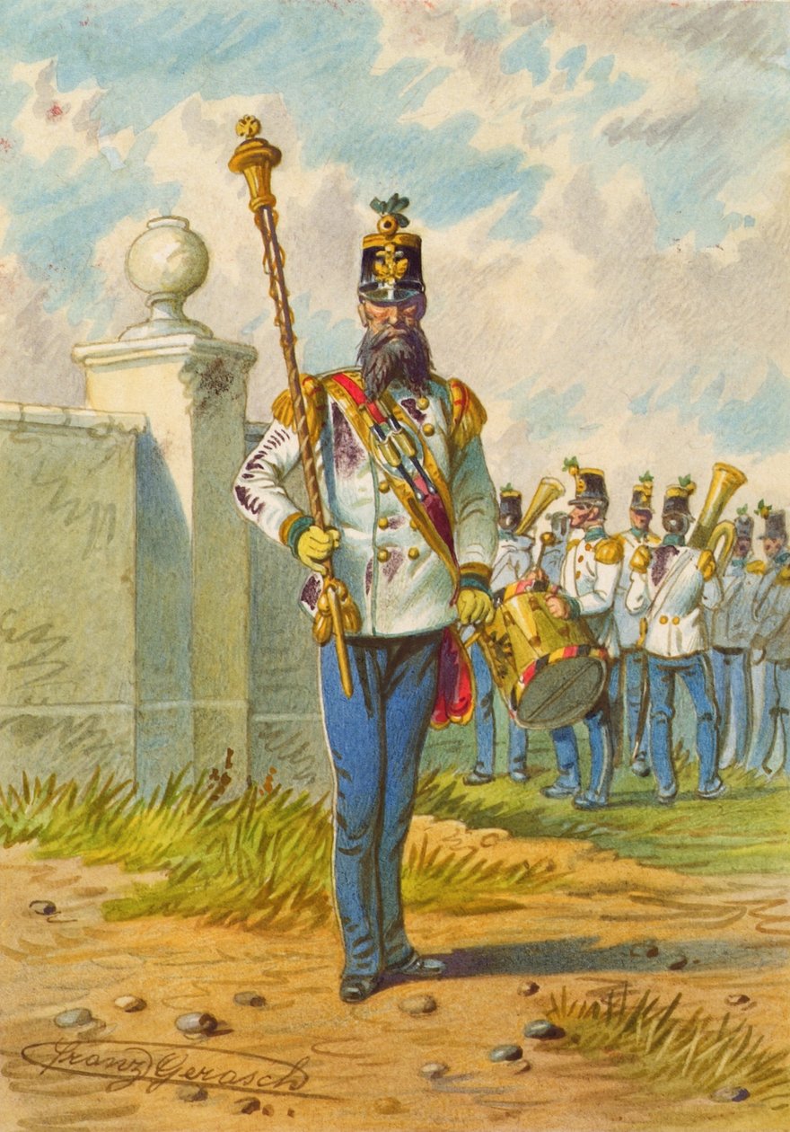 Soldaat door Franz Gerasch