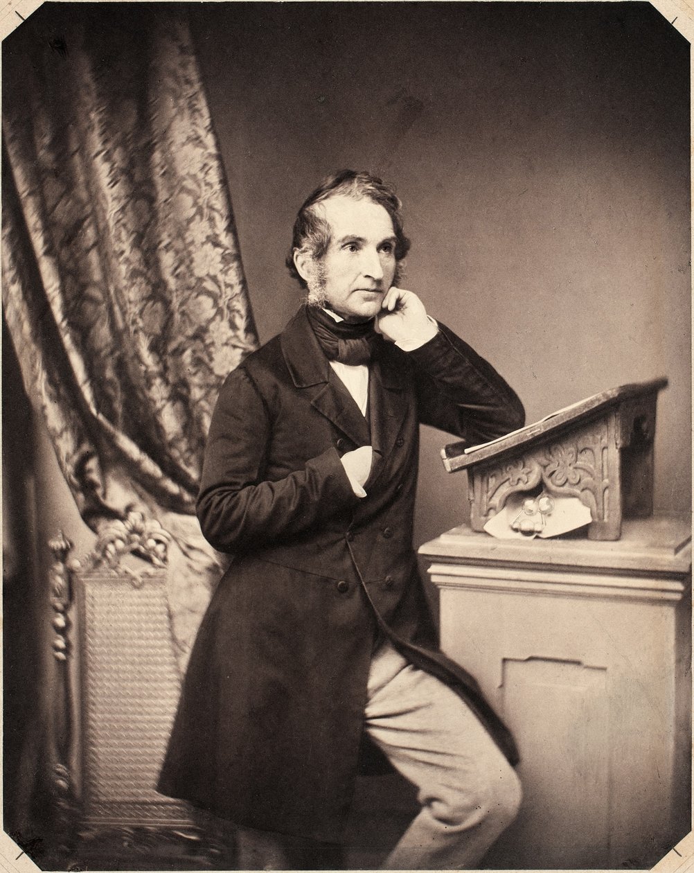 De chemicus Justus von Liebig door Franz Hanfstaengl