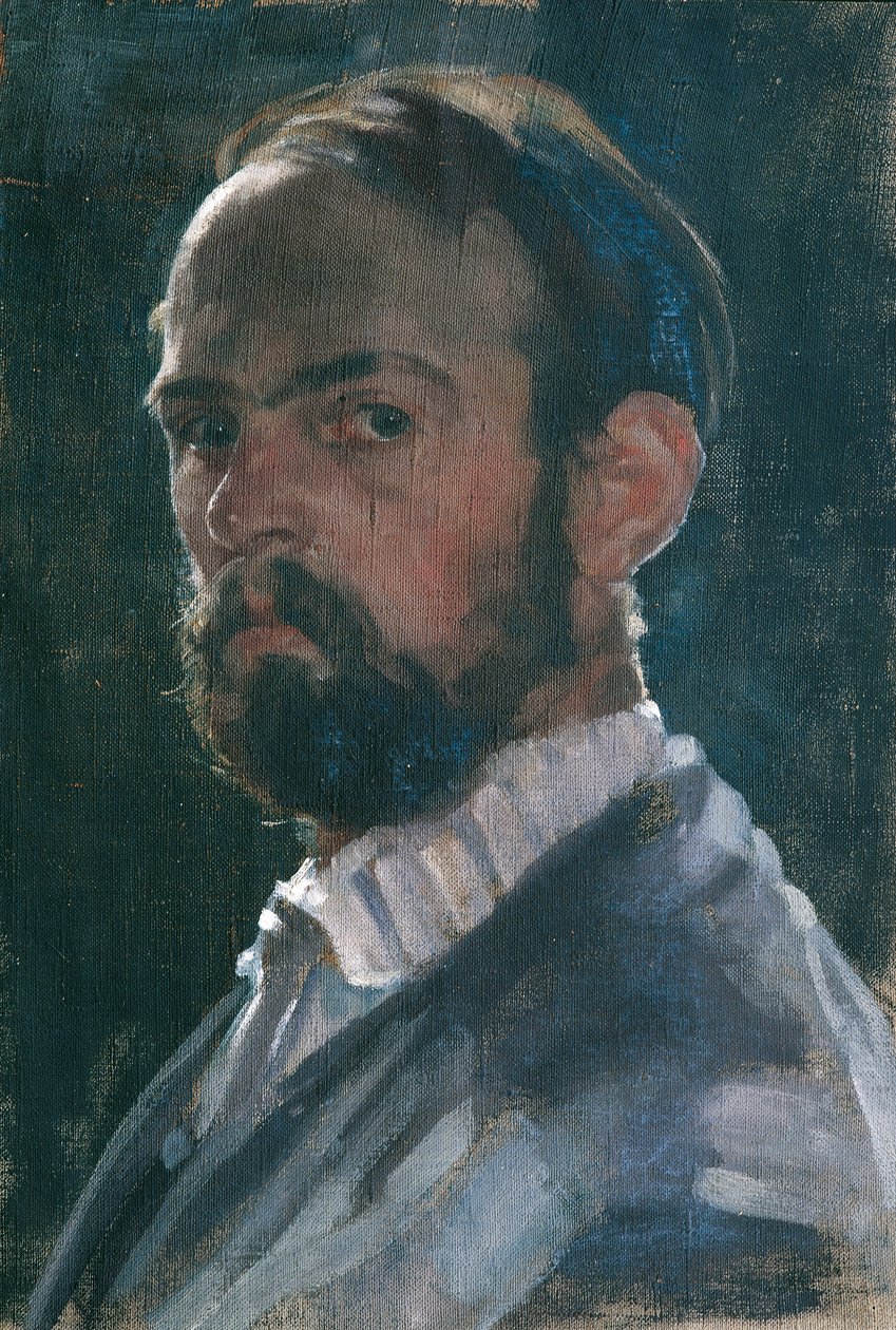 Zelfportret door Franz Hofer