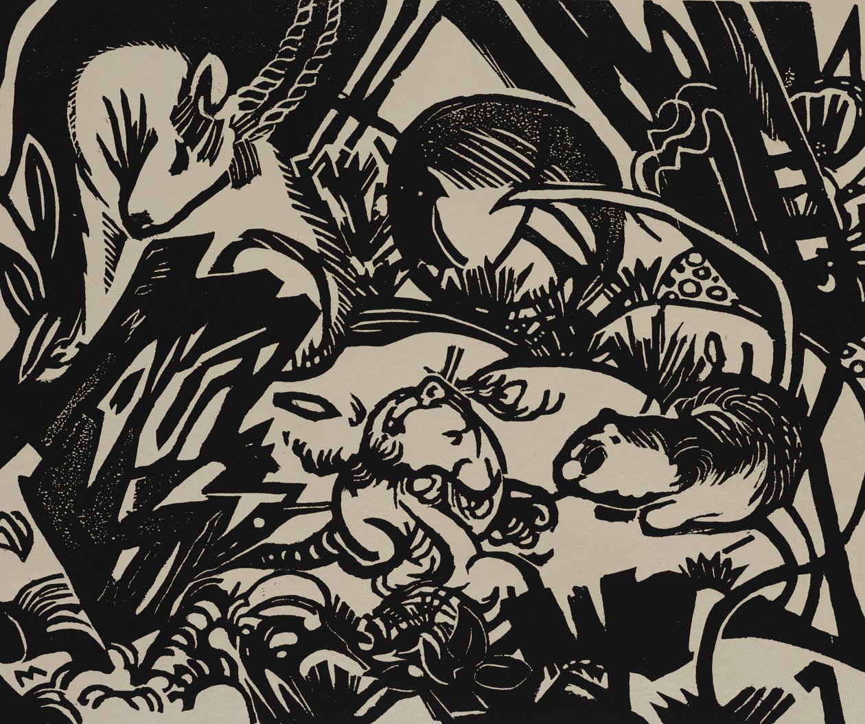 Dierenlegende door Franz Marc