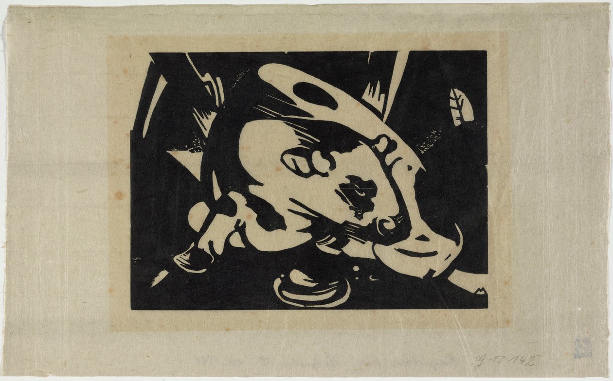 Bull door Franz Marc