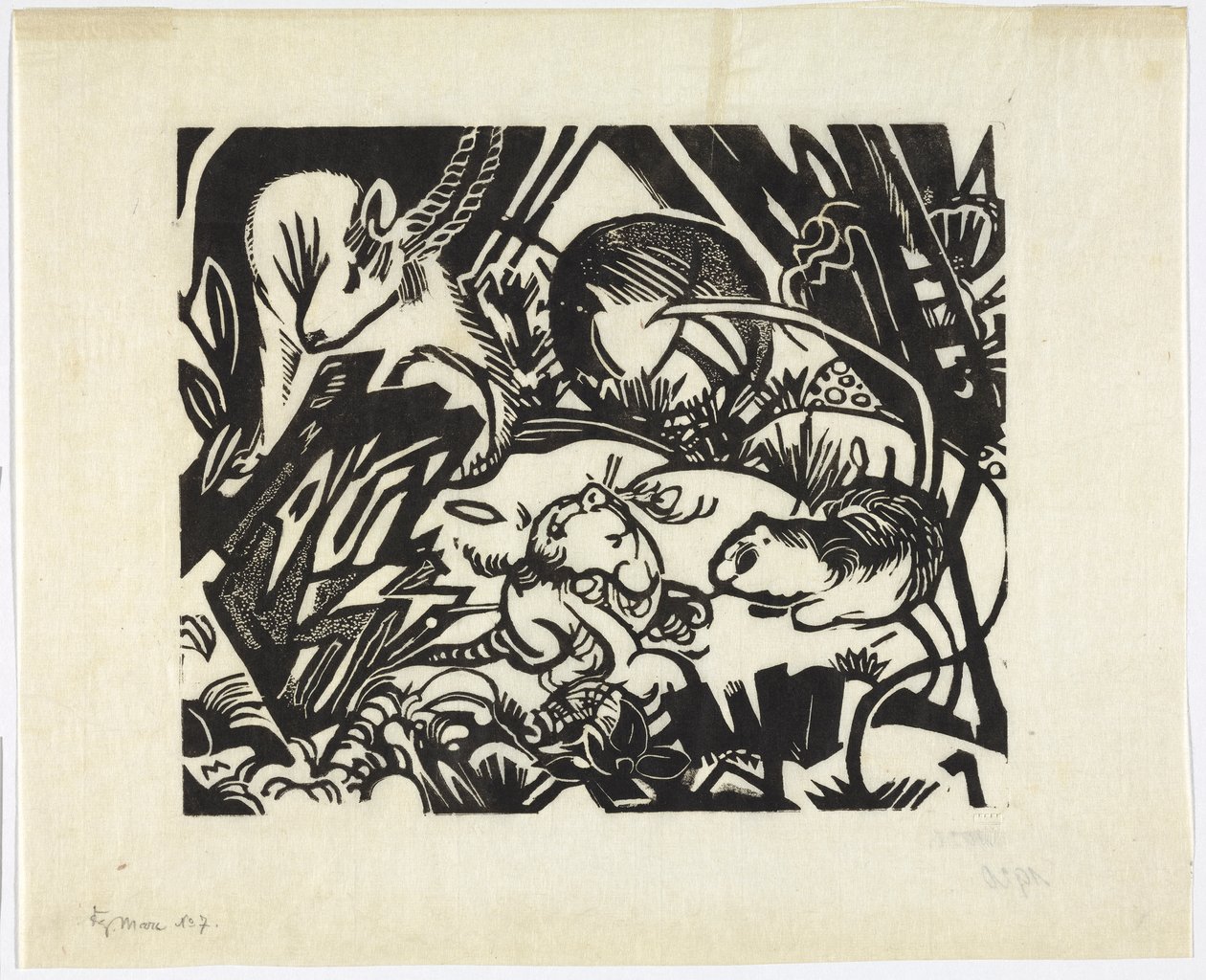 Dierenlegende door Franz Marc