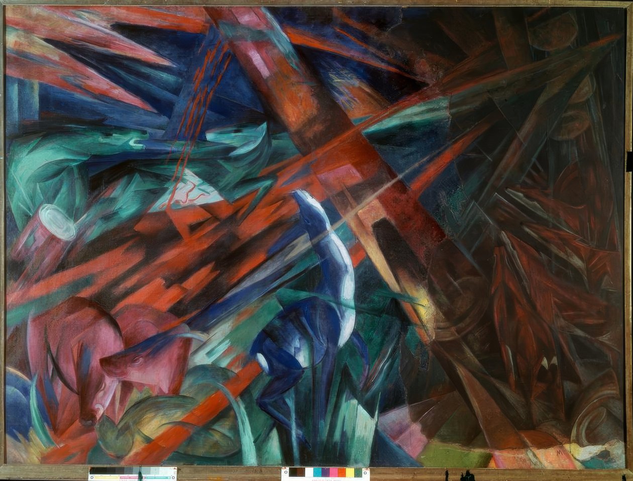 Dierlotgevallen door Franz Marc
