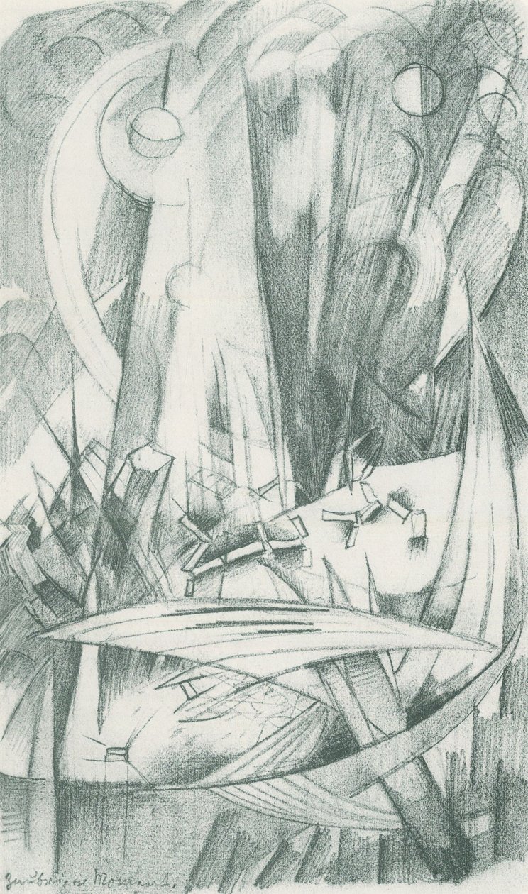Een magisch moment door Franz Marc