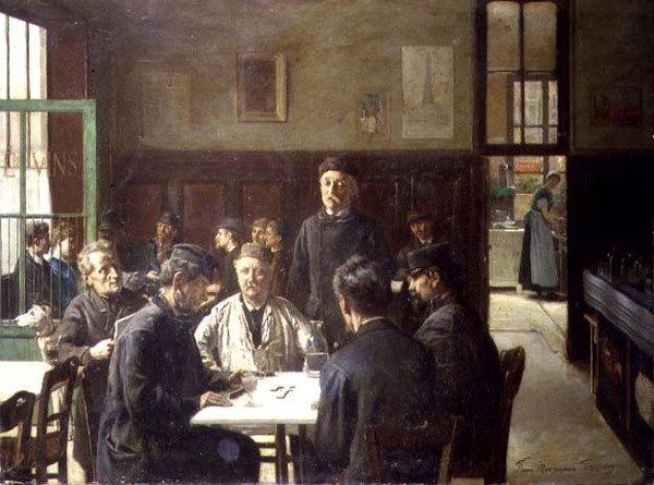 De Domino Spelers door Franz Moormans
