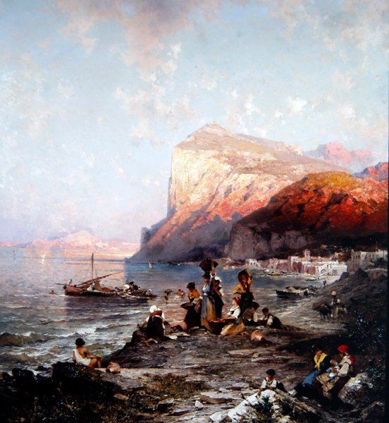 Capri door Franz Richard Unterberger