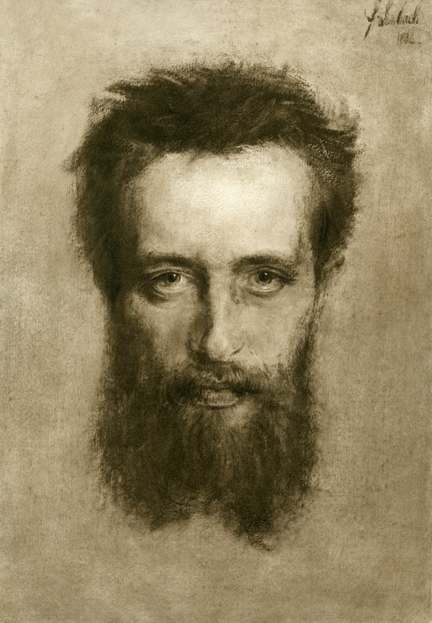 Hermann Levi door Franz Seraph von Lenbach