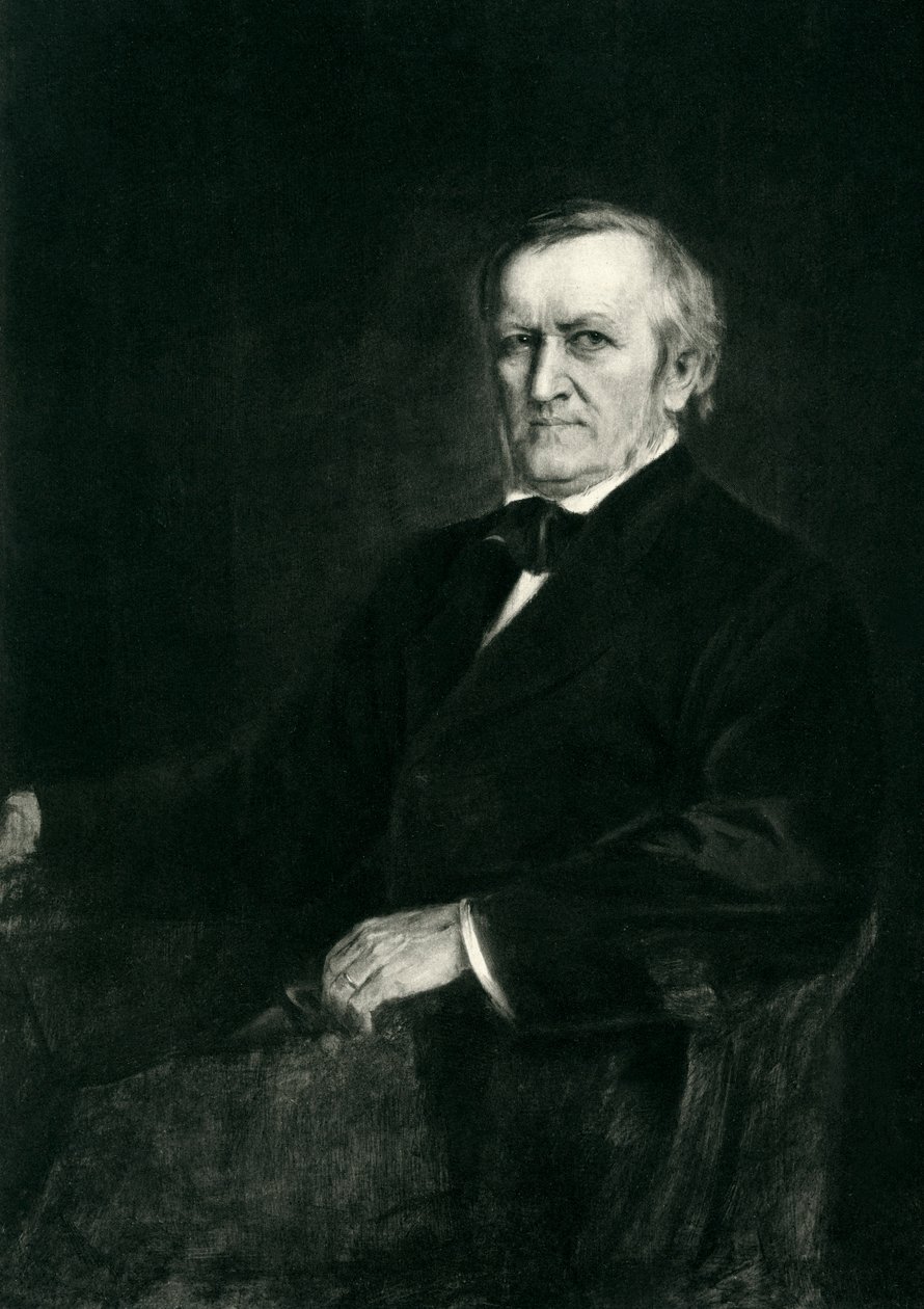 Richard Wagner door Franz Seraph von Lenbach