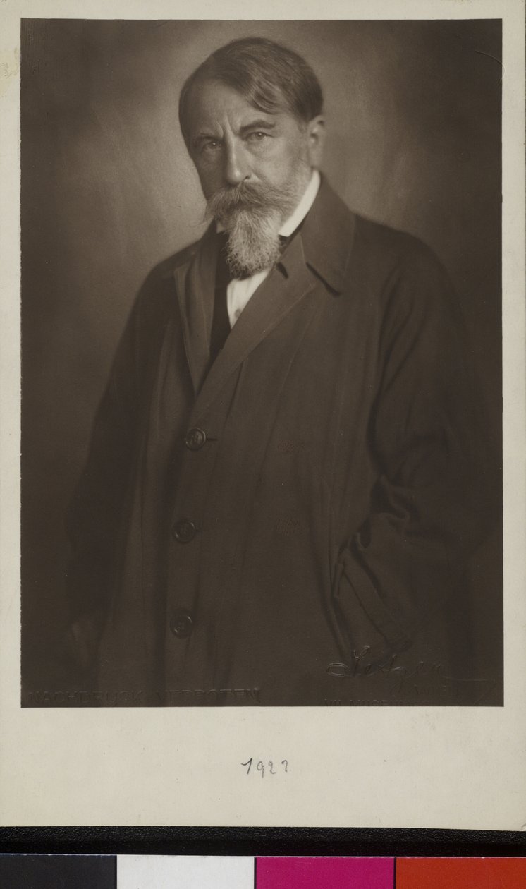 Afbeelding van Arthur Schnitzler (1862-1931) door Franz Xaver Setzer