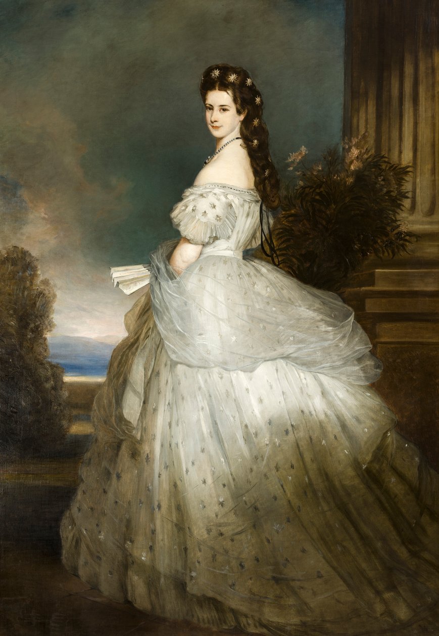 Keizerin Elisabeth door Franz Xaver Winterhalter