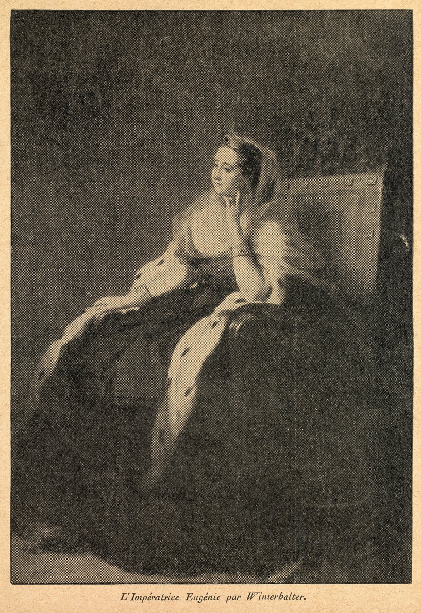Portret van keizerin Eugenie door Franz Xaver Winterhalter