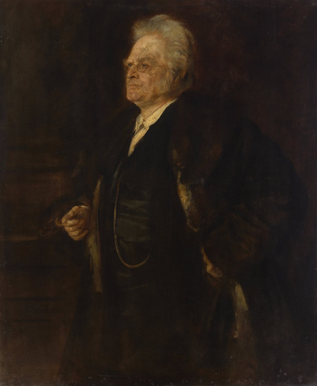 Bjørnstjerne Bjørnson door Franz von Lenbach