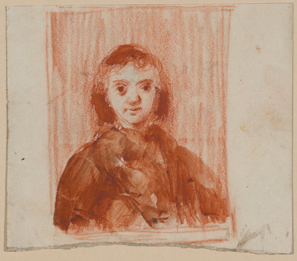 Josefine Lenbach door Franz von Lenbach